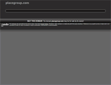 Tablet Screenshot of placegroup.com